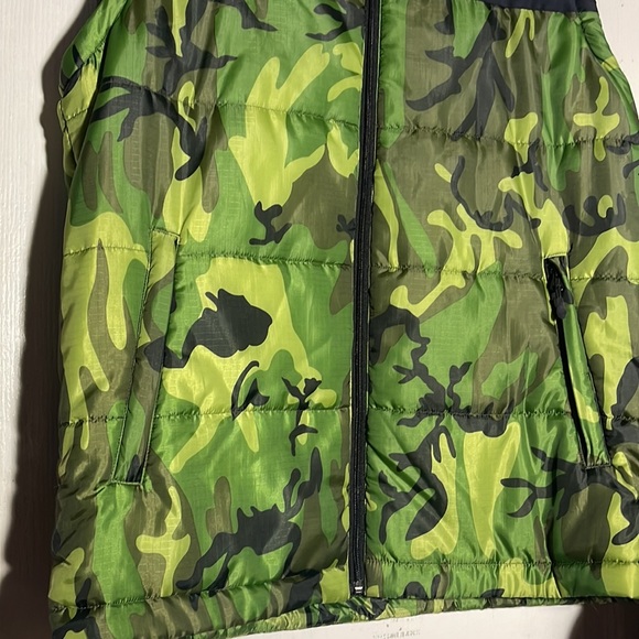 HUF Worldwide CAMO JACKET Convertible to Vest Mens size LARGE HTF - Picture 12 of 12